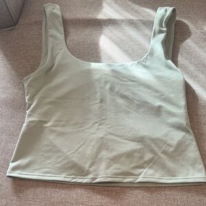 Fabletics Sage Green Women's Tank Top